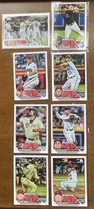 2023 Arizona Diamondbacks 8 Card Lot. Rookie, Kennedy, Insert, Topps Series One. - Picture 1 of 2