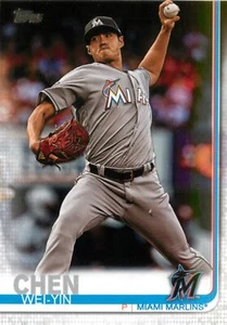 Wei-Yin Chen 2019 Topps Series 2 Baseball MLB Base Card #479 Miami Marlins - Picture 1 of 2
