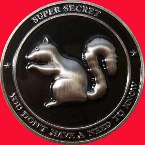Moneda Desafío Explotación Tecnología Alienígena Ardilla Super Secreta 2" USAF. 28 - Imagen 1 de 3