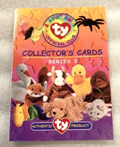 1998 Beanie Babies Series-1 Collector Cards ORIGINAL Checklist NICE SHIPS FREE! - Picture 1 of 4