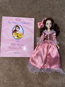 Disney Princess Belle Messing Schlüssel Porzellan Puppe 2002 / Beauty & the BEAST Buch - Bild 1 von 12