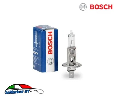 LAMPADA H1 BOSCH 12V/55W - 1 LAMPADA - LUCE FARO ANABBAGLIANTE/ABBAGLIANTE - 198 - Immagine 1 di 2