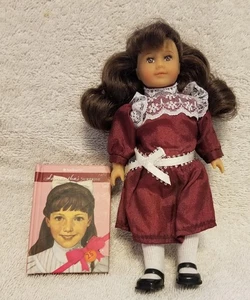 American Girl 6" Samantha mini doll w/ mini book and stand-perfect - Picture 1 of 2