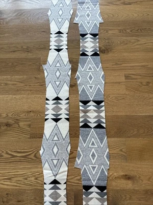 Manta de tela de lana pesada, peso, jacard genuino Pendleton remanente Foto 1 de 4