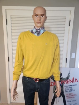 Merc of London - Suéter Mostaza Cuello en V XL MOD/SKA/SKINHEAD Foto 1 de 4