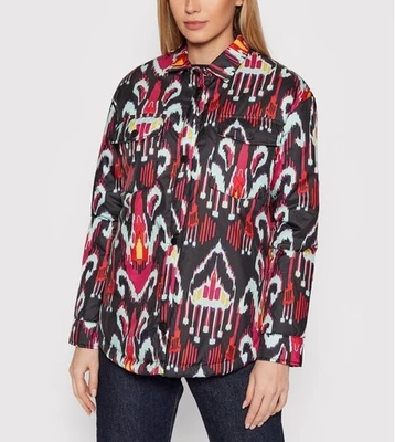 Desigual Women's Denim Jacket Size XL Padded Print 21WWEWA8 RRP: 149.95 Eur - Image 1 of 4