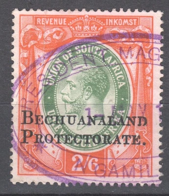 British BECHUANALAND South Africa Revenue Fiscal Tax - Image 1 of 2