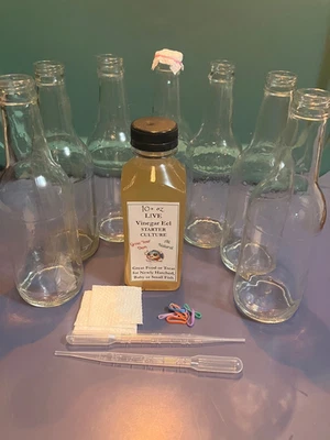 Полный комплект уксуса угря - 10 унций плюс бутылки еды для бетты маленьких мальков нано рыбы - Изображение 1 из 2
