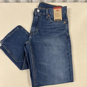 Pantalones de mezclilla Levi’s 511 ajustados elásticos debajo de tu cintura para hombre 30x32 nuevos - Imagen 1 de 6
