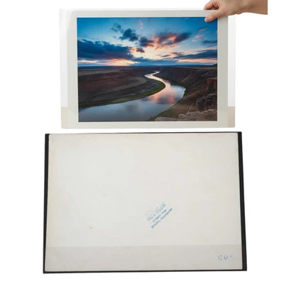 10 Archival 14 x 18"" Carga Lateral Poliéster Estampado Manga Foto Melinex Foto 1 de 4