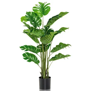 5FT Artificial Tree Faux Monstera Deliciosa Plant for Home Indoor & Outdoor - Picture 1 of 11