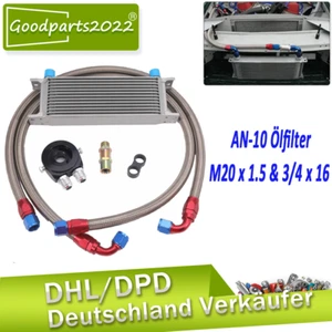 UNIVERSAL ZUSATZ ÖLKÜHLER SET 13 REIHEN AN10 INKL. ANSCHLUSS-SATZ DHL - Bild 1 von 12