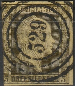 3 Sgr. MiNr. 4 mit Nummernstempel 529 GRAUDENZ (OPD Marienwerder ) - Bild 1 von 1