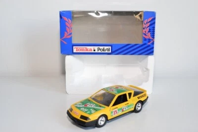 B17 1:25 POLISTIL 2304 3122 RENAULT ALPINE V6 RALLY JET GIALLO VNMIB - Immagine 1 di 4