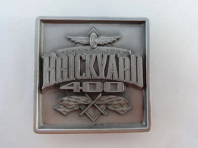 Brickyard 400 1999 hebilla de cinturón edición limitada 327 de 500 peltre Dale Jarrett Foto 1 de 4