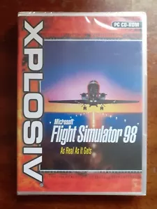 Microsoft Flight Simulator 98 NEW & SEALED Windows 95 98 ME - Picture 1 of 2