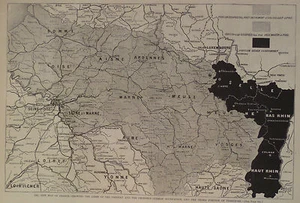 MAP OF FRANCE SHOWING LAND CEDED TO GERMANY HARPER'S WEEKLY 1871 - Picture 1 of 2