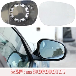 1x Right Side Mirror Glass Heated For BMW E81 E90 E91 E92 325i 328i 335i 2009-13 - Picture 1 of 8
