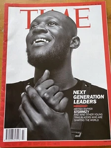 Time Magazine 2019 Stormzy Cover Next Generation Leaders British Rap NO LABEL - Picture 1 of 5