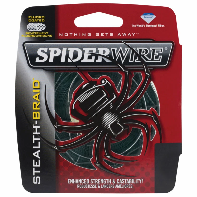 Linha de pesca Spiderwire SCS40G trança furtiva verde musgo 40 lb 300yd #9736489 - Imagem 1 de 1