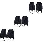  Hiking Foot Covers Oxford Cloth Gaiters Skiing Snow Outdoor Ankle Aldult Boots