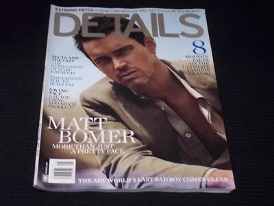 2014 MAY DETAILS MAGAZINE - MATT BOMER FRONT COVER - H 8937 - Image 1 of 2