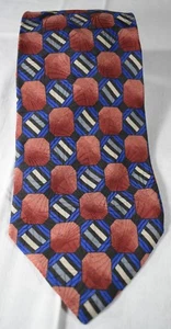 Geoffrey Beene Men's Neck Tie 100% Silk Made in Italy - Picture 1 of 4