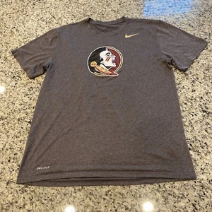 Florida State FSU Shirt Seminolen Nike Dri-Fit Tee Kurzarm Herren Gr. L Logo - Bild 1 von 10