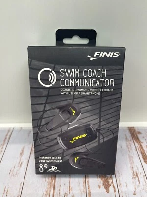 Comunicador de natação FINIS treinador para nadador feedback de voz Bluetooth novo lacrado - Imagem 1 de 3