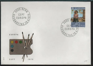 ✔️ HELVETIA SCHWEIZ SWITZERLAND NICE FDC COVER AUSGABETAG ERSTTAGSBRIEF - Picture 1 of 1