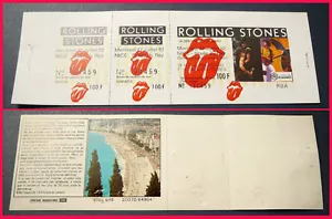 ROLLING STONES 21.7.1982 SCHÖN, Frankreich unbenutzt Vintage Konzertticket MICK JAGGER - Bild 1 von 1