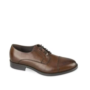SCARPE DERBY CASUAL UOMO VALLEVERDE 47871 PELLE MARRONE ORIGINALE AI 2025 - Picture 1 of 1