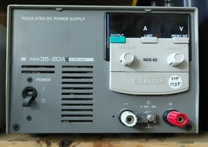 Kikusui PAN 35-20AS Regulated DC Power Supply w/warranty Free Shipping - Picture 1 of 1
