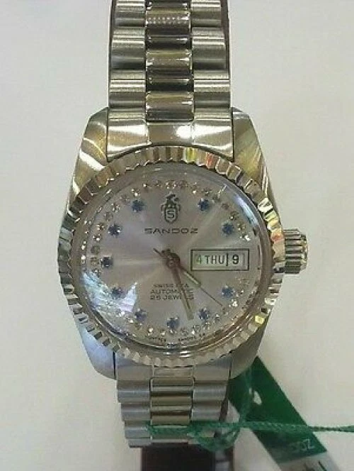 Reloj automático para mujer Sandoz de acero inoxidable 398235D-12-8 Foto 1 de 1