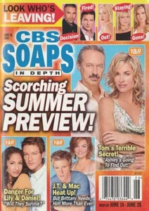 CBS Seifen in der Tiefe 28. Juni 2005 ROSCOE BORN - EILEEN DAVIDSON - DAYTIME EMMY AWARDS - Bild 1 von 1