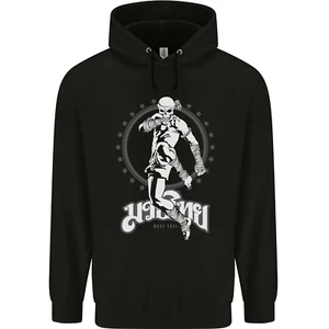 Muay Thai Skeleton MMA Mixed Martial Arts Childrens Kids Hoodie - Picture 1 of 80