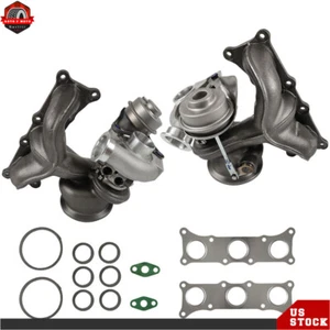 N54B30 Twin Turbos TD03L4 For 07-13 BMW N54 335i 335xi 335is E90 E92 E93 Upgrade - Bild 1 von 13