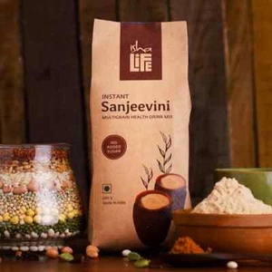 Isha Life Instant Sanjeevini Mehrkorn Gesundheitsgetränk Mix, 500 g OHNE ZUCKERZUSATZ - Bild 1 von 6