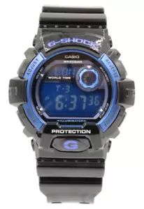 New Casio G-Shock Chronograph Digital Men Shiny Black Watch 52mm G8900A-1 $120 - Picture 1 of 5