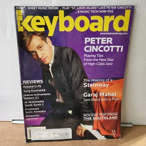 PETER CINCOTTI GARAJ MAHAL KORG THE SOUTHLAND KEYBOARD MAGAZINEMAY 2005 - Picture 1 of 7