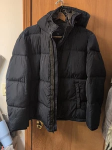 Lucky Brand Herren Full Zip Puffer Jacke Navy Gr. XXL SCHÖN  - Bild 1 von 12