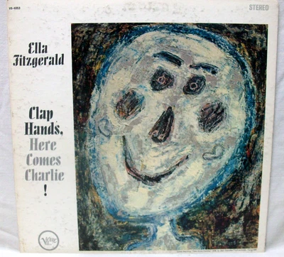 1961 Ella Fitzgerald "Clap Hands: Here Comes Charlie" LP Vinyl Record EX V6-4053 Foto 1 de 2