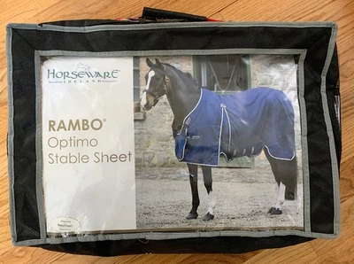 Horseware Rambo Optimo Stable Sheet 66" 0g New! - Image 1 of 4