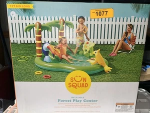 Sun Squad Bosque Inflable Sobre el Suelo Piscina Niños Exterior Fiesta Centro de Juegos - Imagen 1 de 2