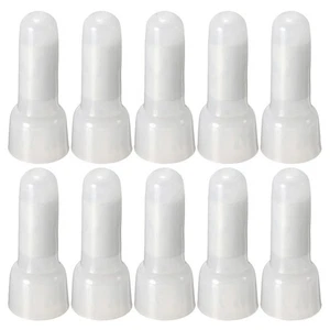 100Pcs Pressure Line Caps 16-14 GA AWG Closed End Crimp Caps White UK - Picture 1 of 12