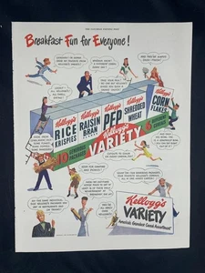 Zeitschriftenanzeige* - 1947 - Kellogg's Variety Pack - Bild 1 von 1