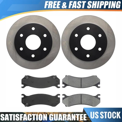 3X Centric Front Brake Rotors and Pads Set For 2000 Chevrolet Suburban 1500 - Image 1 of 4