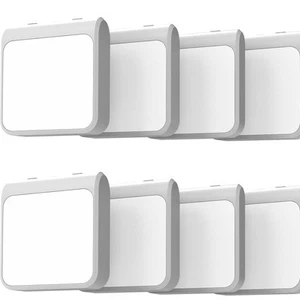Plug-in Led Night Light with Auto Dusk to Dawn Sensor,Adjustable Brightness a... - Picture 1 of 8