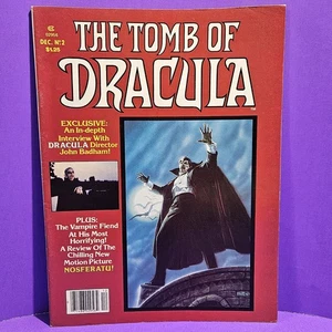 Vintage THE TOMB OF DRACULA #2 Magazine Comic Book Marvel 1979 VF 8.0 - Picture 1 of 6