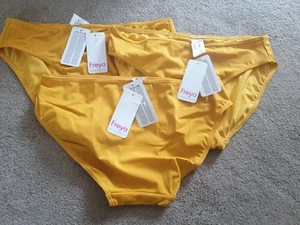 Freya Remix Bikini Slip Low Rise Senf Bademode Unterteil Neu Restposten X 3 Paar - Bild 1 von 1